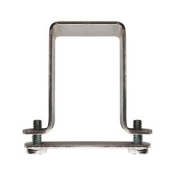 Set 10 x Brida Banda Pentru Stalpi Rectangulari Dimensiuni Stalp 60x40 Mm Acoperire Vopsit Ral 6005