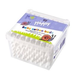 Set 7 x Betisoare Urechi pentru Bebelusi Happy 64 Bucati
