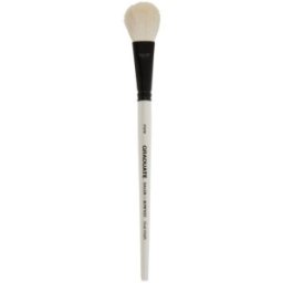Set 2 x Pensula Tip Mop cu Fir de Capra Oval Wash Graduate Daler Rowney, 3/4 Inch