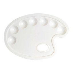 Set 3 x Paleta Pictura Plastic Ovala 30x22 cm CWR