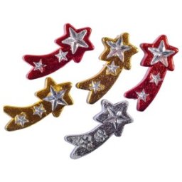 Set pentru Artizanat, Comete din Lemn, 6 Bucati