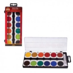 Set Acuarela cu Pastile de Culoare, Opace pentru Artisti