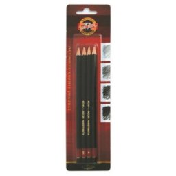 Creioane Grafit Toison D'Oor, Tip Arta HB, 2B, 4B, 6B, 4 Bucati