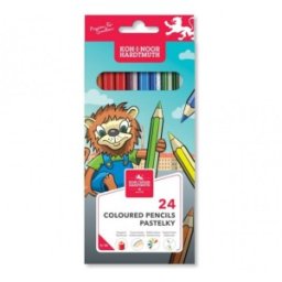 Creioane Colorate, Colectia Leu, 24 Culori