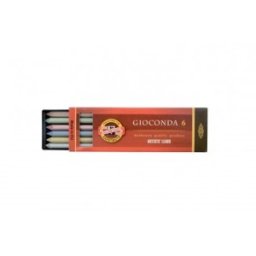 Set 6 mine color metalizate 5,6mm