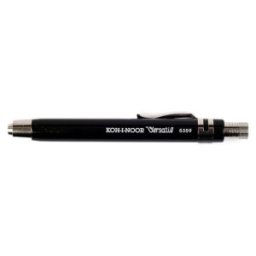 Creion Mecanic Metalic cu Ascutitoare, 5.6 mm, Negru, Koh-I-Noor