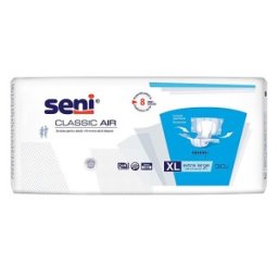 Set 2 x 30 Scutece pentru Adulti Seni Classic Air, Extra Large