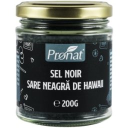 Set 2 x Sare Neagra de Hawaii, 200g, Sel Noir
