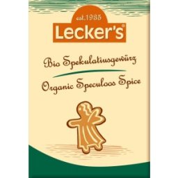 Set 4 x Condiment Bio pentru Biscuiti de Craciun, Lecker`s, 16 g
