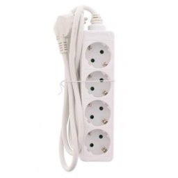 Set 3 x Prelungitor Electric 4 Prize, Sectiune Cablu 3 x 1.5mm2, Lungime 1.5m, Well