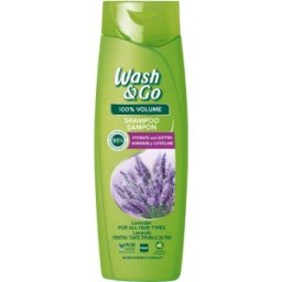 Sampon Wash&Go cu Extract de Levantica, pentru Toate Tipurile de Par, 360 ml