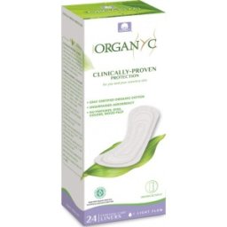 Absorbante Zilnice din Bumbac Organic 24 Buc, Organyc Bio