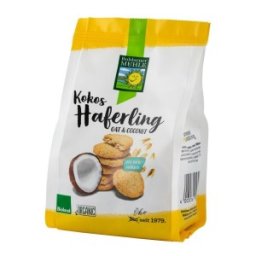 Biscuiti BIO Harfeling Crocanti din Ovaz cu Fulgi de Cocos, 125 g, Bohlsener Muhle