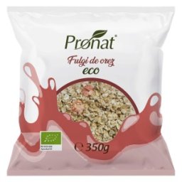 Fulgi de Orez BIO, 350 g, Pronat