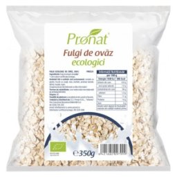 Fulgi de Ovaz BIO, 350 g, Pronat