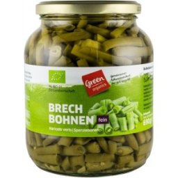 Fasole Verde BIO, 690 g, Green Organics