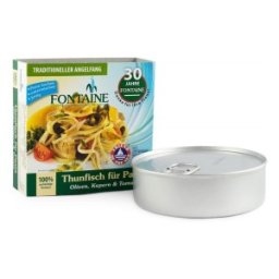 Ton pentru Paste cu Masline, Capere si Rosii, 200 g, Fontaine