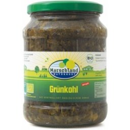 Varza Kale BIO, 660 g / 420 g, Marschland Naturkost