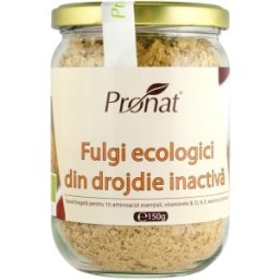 Fulgi BIO din Drojdie Nutritiva, Inactiva, 150 g, Pronat
