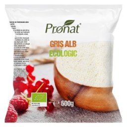 Gris Alb BIO, 600 g, Pronat
