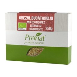 Mix BIO de Orez, Legume si Condimente, 350 g, Pronat