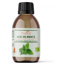 Ulei BIO de Menta Macerat la Rece, 100 ml, Pronat