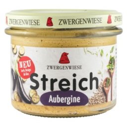 Crema Tartinabila BIO Vegetala cu Vinete, 180 g, Zwergenwiese