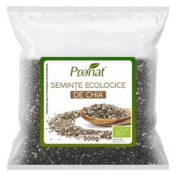 Seminte de Chia BIO, 300 g, Pronat