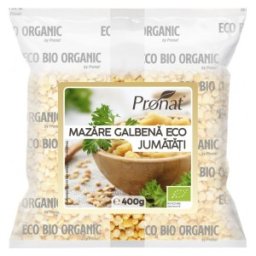 Mazare Galbena BIO, Jumatati, 400 g, Pronat