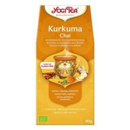 Set 2 x Ceai Bio Curcuma Chai, Yogi Tea, 90 g