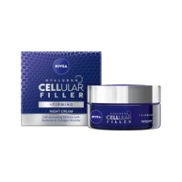 Set 2 x Crema de Noapte Cellular Filler Nivea Visage Care 50 ml