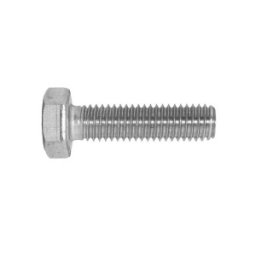 Set 500 x Surub Total Filetat Cap Hexagonal Crestat 933 Otel Gr.8.8 Zincat-M6 x 16