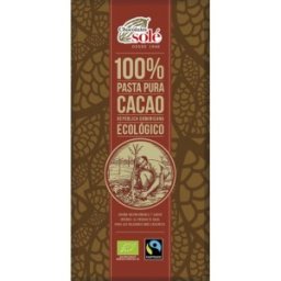 Set 2 x Ciocolata Neagra BIO, 100% Cacao, 100 g, Chocolates Sole
