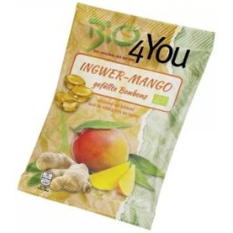 Set 3 x Dropsuri BIO cu Ghimbir si Mango, 75 g