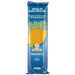 Set 2 x Spaghetti BIO, fara Gluten, din Faina de Malai si Orez, 500 g, Felicia