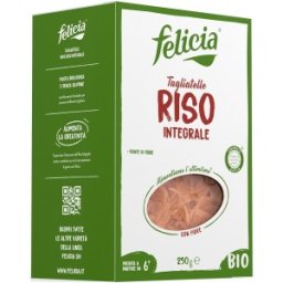 Set 2 x Tagliatelle Bio din Faina de Orez Integral, Felicia, 250 g