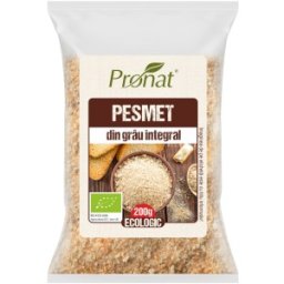 Set 4 x Pesmet Bio din Grau Integral, 200g