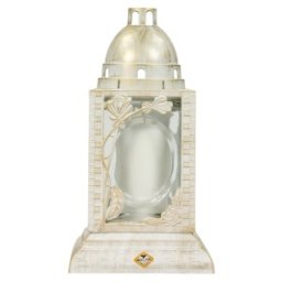 Felinar Mare din Sticla cu Decoratiune 6, 1400 g, Max-Pol