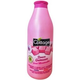 Set 2 x Gel de Dus si Lapte de Baie Cottage cu Marshmallow, 750 ml