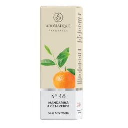 Set 4 x Ulei Aromat, Aromatique Mandarina si Ceai Verde, 10 ml, Ambalat la Cutie