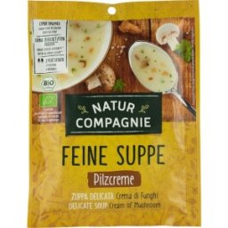 Set 3 x Supa Crema de Ciuperci, BIO, 40 g, Natur Compagnie