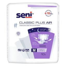 Set 2 x 10 Scutece pentru Adulti Seni Classic Plus Air, M