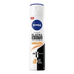 Set 3 x Deodorant Spray Invisible Black & White Ultimate Impact Nivea Deo 150ml