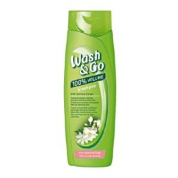 Set 4 x Sampon Wash & Go cu Extract de Iasomie, pentru Par Normal, 180 ml