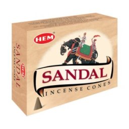 Set 9 x Conuri Parfumate, Santal