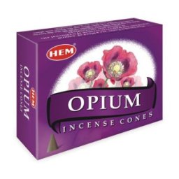 Set 10 x Conuri Parfumate, Opium