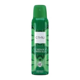 Set 4 x Deodorant Spray C-Thru Luminous Emerald, Femei, 150 ml