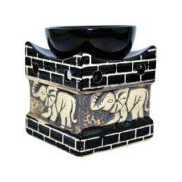 Set 4 x Suport Ceramic pentru Ulei Aromat Mare, Elefant