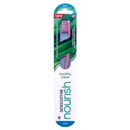 Set 2 x Periuta de Dinti Peri Moi, Sensodyne Nourish Healthy Clean, Soft