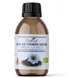 Set 2 x Ulei BIO de Chimen negru Presat la Rece, 100 ml, Pronat